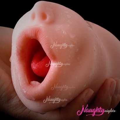 3D Deep Throat Tongue and Mouth For male Masturbation
